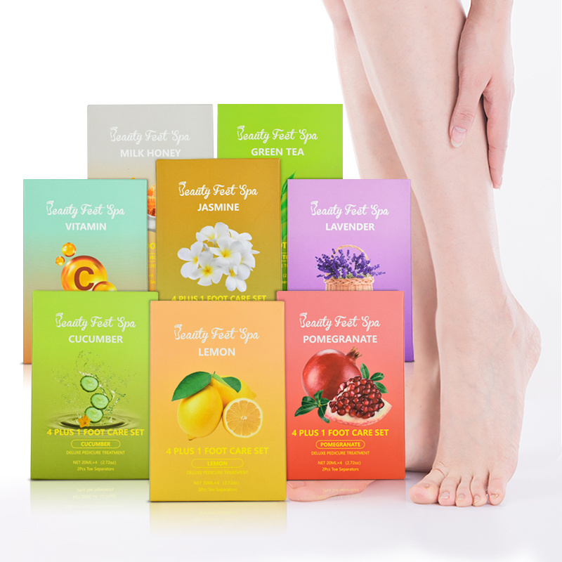 Private Label Ultra Hydrating Exfoliating Natural Whitening Foot Body Care Sugar Scrub for Nourishing