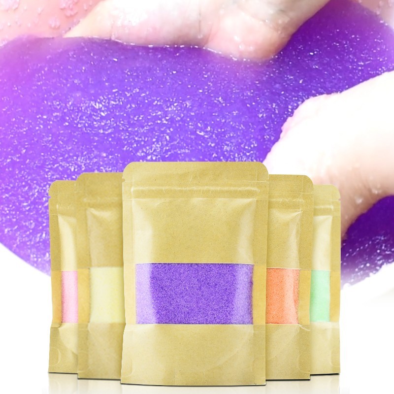 Wholesale 210g Rose Lavender Green Tea Pedicure SPA Foot Soak Relaxing Jelly Soaked Crystal