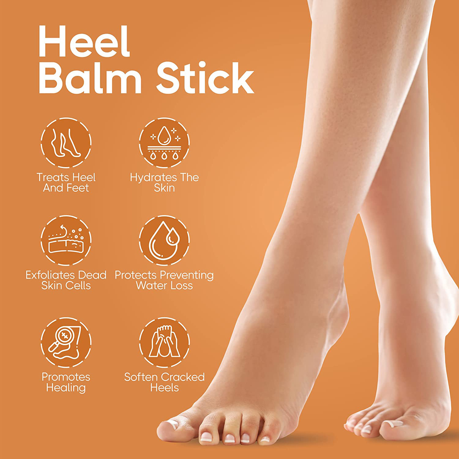 Foot Moisturizer Corn Callus Dead Skin Remover Toenail Softener 75g Foot Balm Stick for Feet Care