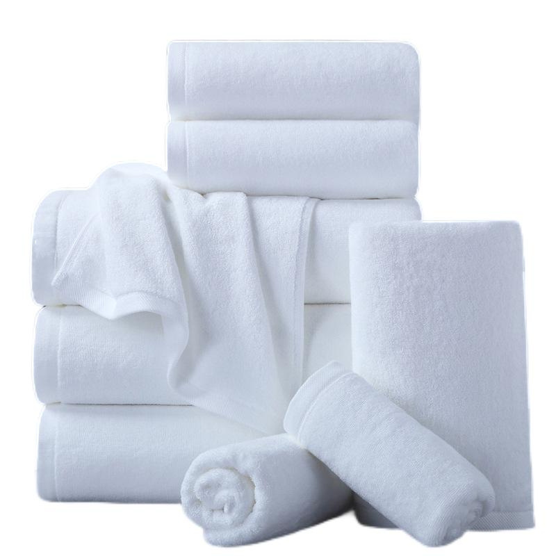 wholesale Highly Absorbent Towels Hand Gym Home Hair Care 100% Cotton Thick customized White Grey Black Towels Salon Towels