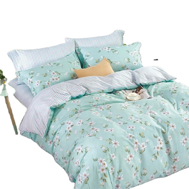 New Wholesale Duvet Cover Set-3PC OEM service Bedding Set extra soft duvet cove 100 % cotton latest design 2024 duvet cover