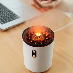 IMYCOO Flame Portable Mini Volcano Humidifier China Shenzhen Electrical Fire Mist Humidifier For Home Bedroom