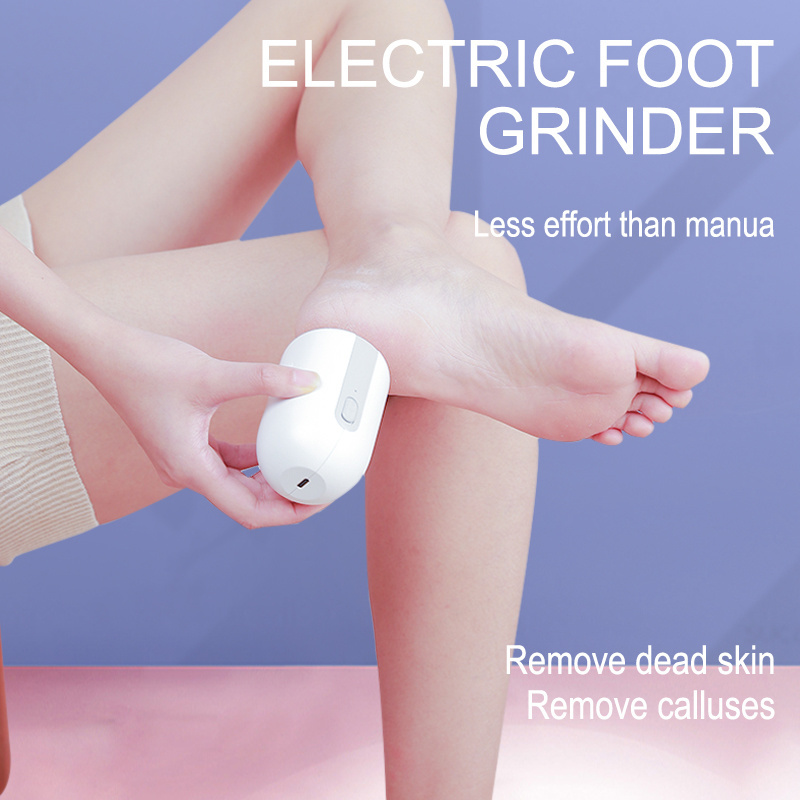 IMYCOO Customized Electric Portable Pedicure Supplies Wholesale Mini Rechargeable Foot File Callus Remover For Feet