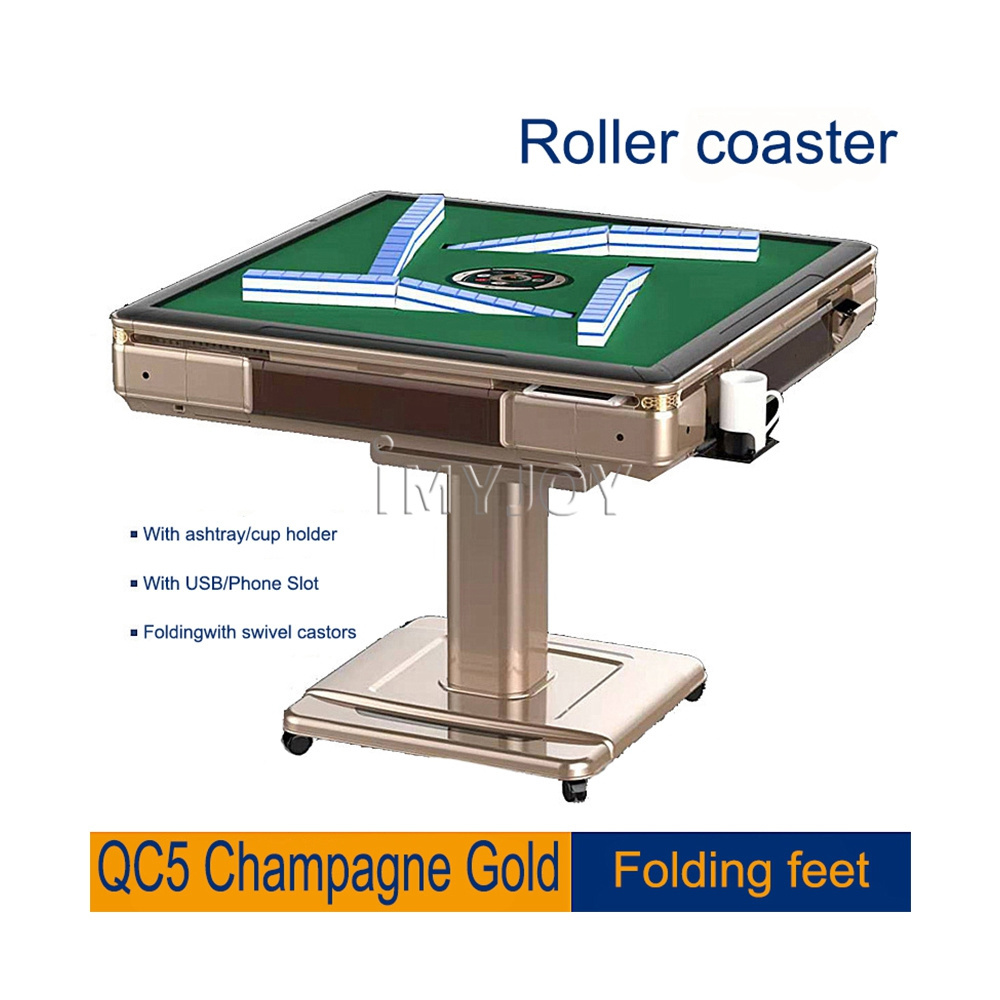 Custom electric full automatic malaysia vietnam japanese philippine folding mahjong table