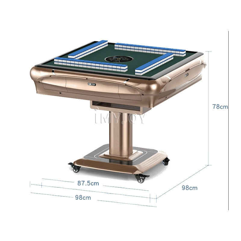 Chinese Manufacturer Electronic Automatic Foldable Custom Mahjong Tiles Chips Set Table Japanese Mahjong Machine