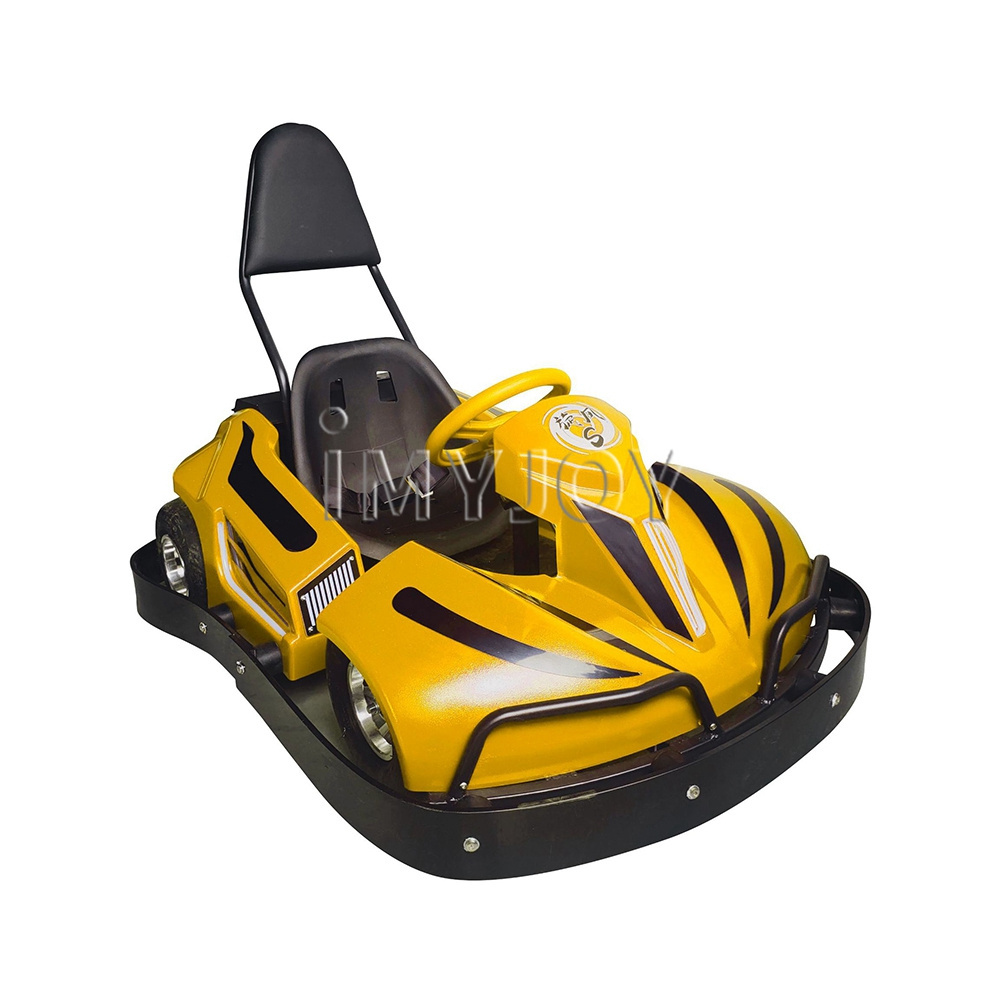 Amusement park car race karting games happy playing children electric entertainment cars