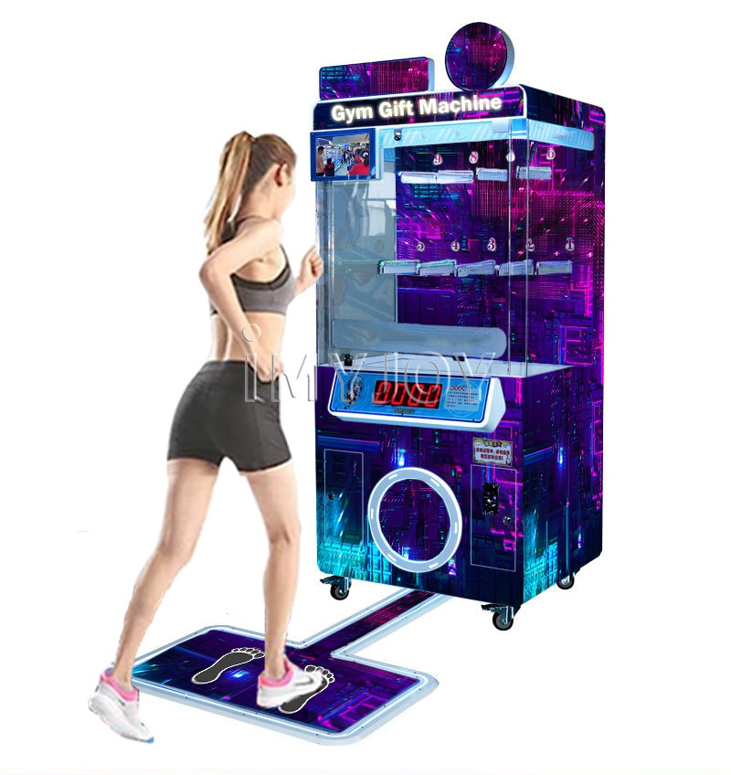 Commercial coin operated custom new funtime running sports arcade crane claw gift stacker game prize pusher vending machine