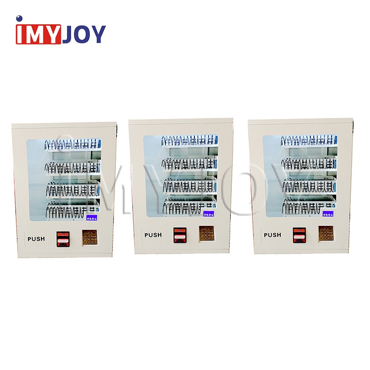 High quality 24hour automated wall mountable mini snack vending machines for pharmacy