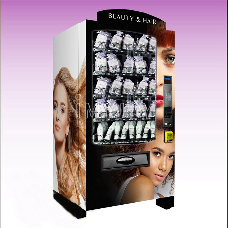 Coin And Banknote Operated Mystery Box Game Charging Vending Machine Lucky Box Eyelashes Wig Book Vending Game Machine For Sale