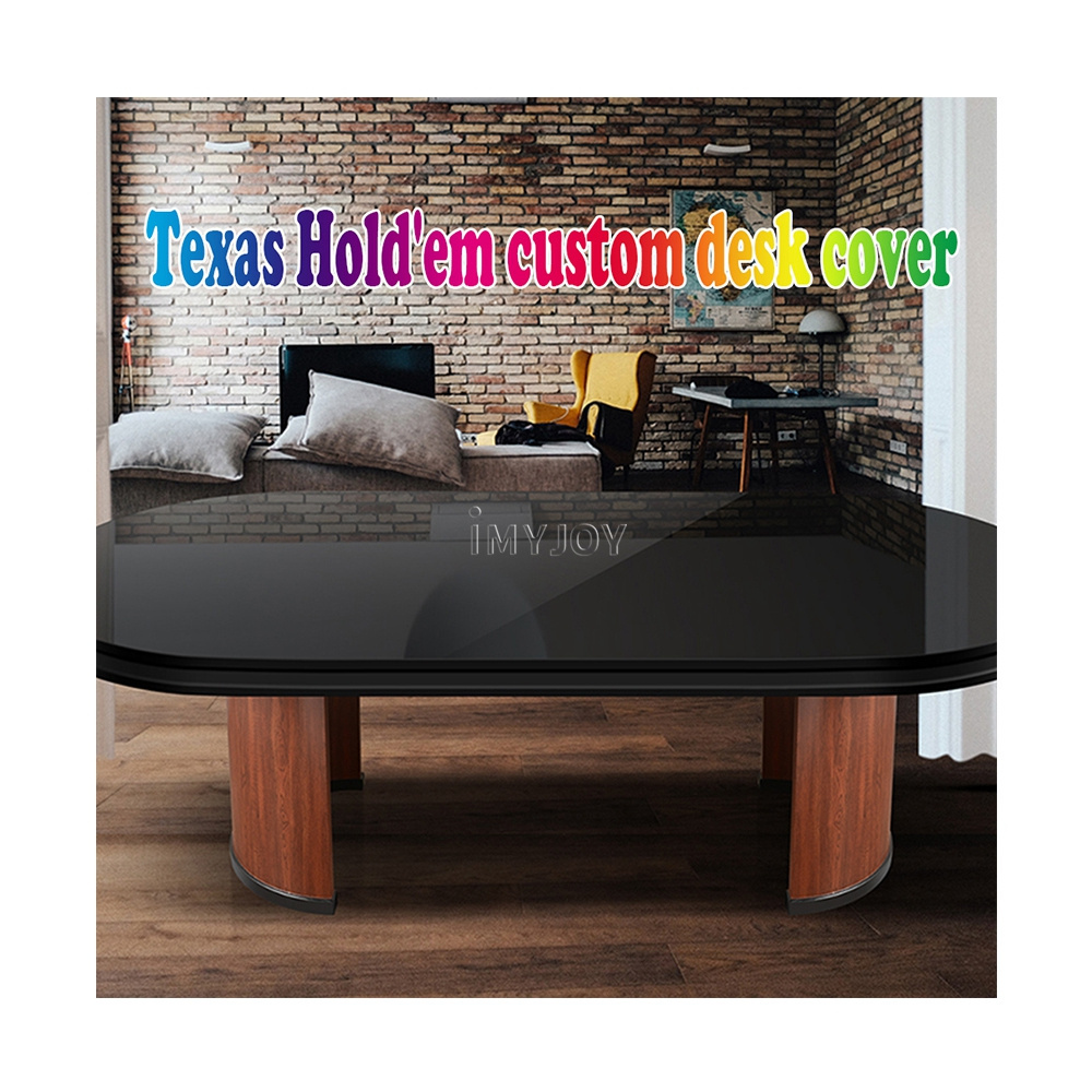 Customized luxury game texas hold em small replaceable wooden poker table set cover