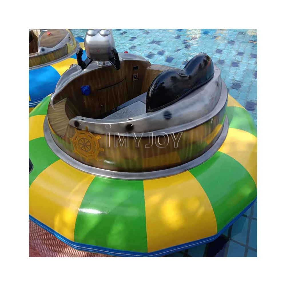 Amusement water kids motorized rides park luxury electric battery inflatable adult kiddie fenders bumper boat