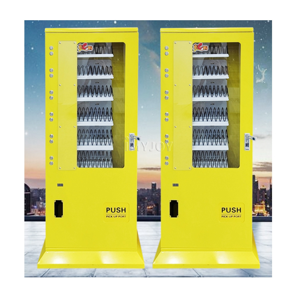 Outdoor coin operated self service alibaba bottled purified water vending machine for snacks foods and drinks