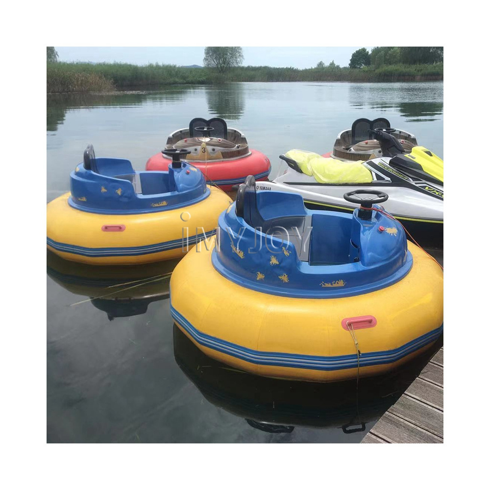 Amusement water kids motorized rides park luxury electric battery inflatable adult kiddie fenders bumper boat