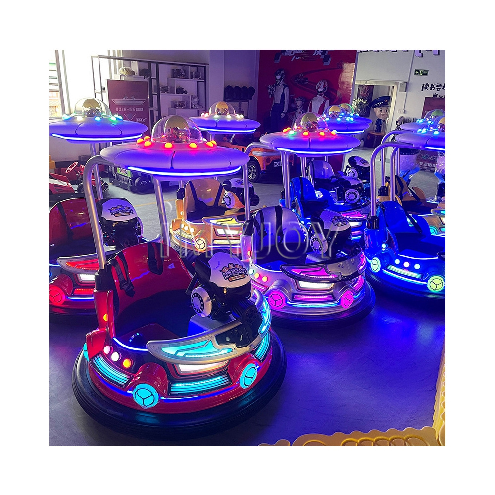 Indoor and Outdoor Battery Electric Led Light Happy Racing Amusement Park Adult Bumper Car Kids No Licence Car 100KG IMY-BC01/02