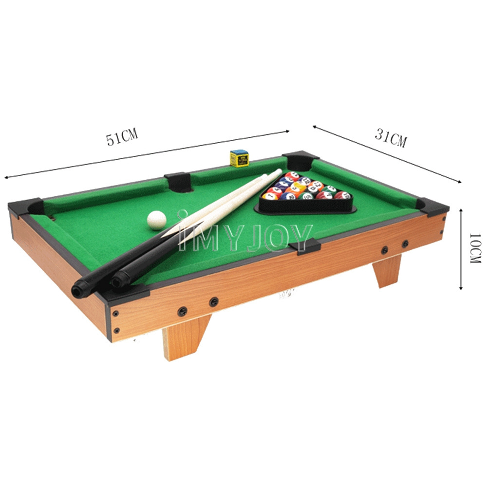 Kids Gift Tabletop Pool Balls Sets Mini Snooker Tables Modern Pool Table Billiard Table for Sale Box Board Game Indoor 3KG