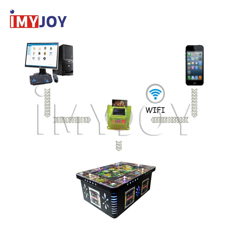 Wireless Smart Touch Cashless Coinless Debit Card Payment Game Management System For Arcade Fishing Game Machine