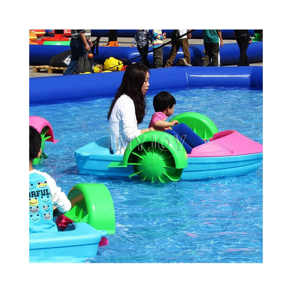 Amusement Shallow Water Kids Bumper Rides Park Luxury Cheap Adult Kiddie Fenders Customized Logo 1 Set Plastic Water Bike 60KG