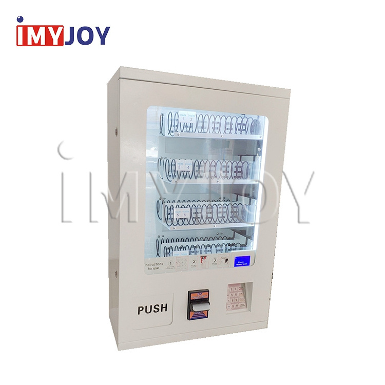 Coin Acceptor Cheap mini cigarette snack drinks vending machine hotel wall vending machine