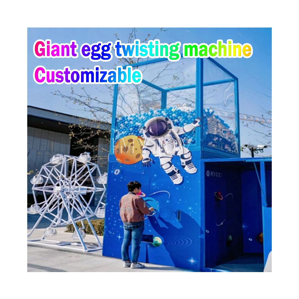 Wholesale japanese coin operated arcade game big toy egg twisting giant capsule gashapon vending machine