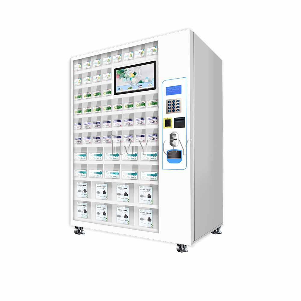 Hotel WIFI smart locker drink container 24 hours self-service vending machine with card reader supplier