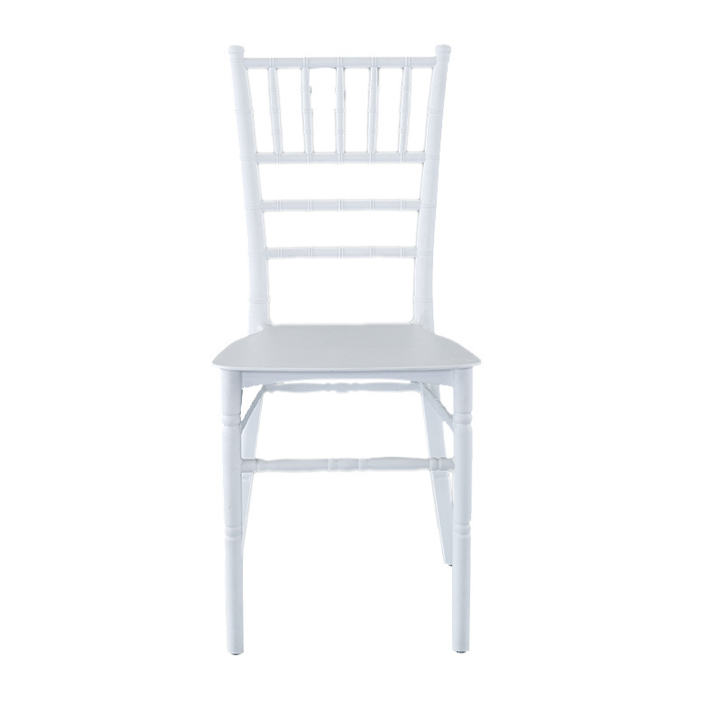 Cheap white stackable commerical hotel furniture tiffany mould pp bamboo chiavari restaurant dining plastic wedding hotel chair