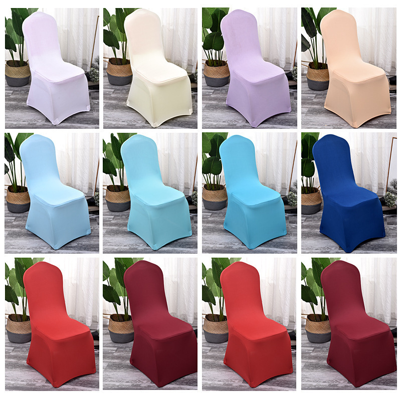 Custom Design Spandex Polyester Party Chair Cover Chair Protector