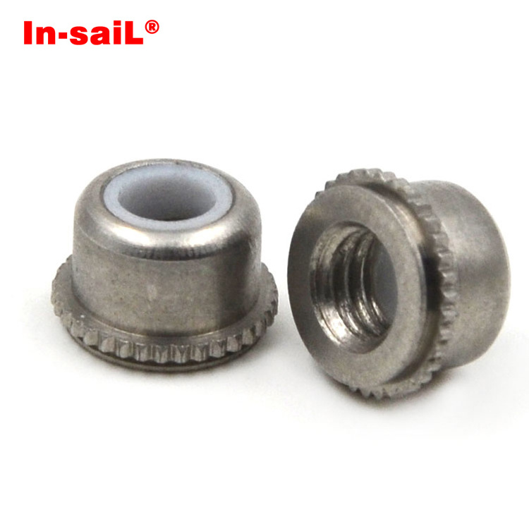 PL PLC M3 M4 Self Retaining Flush Hex Nuts use for Sheet Metal