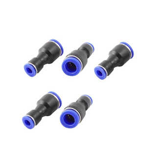 PL4 PL6 PL8 PL10 Pneumatic Gas Pipe Joint Quick Insert Plastic Threaded Elbow Joint Air Pipe