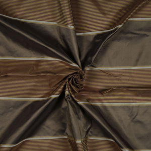 Designer silk stripe Fabric