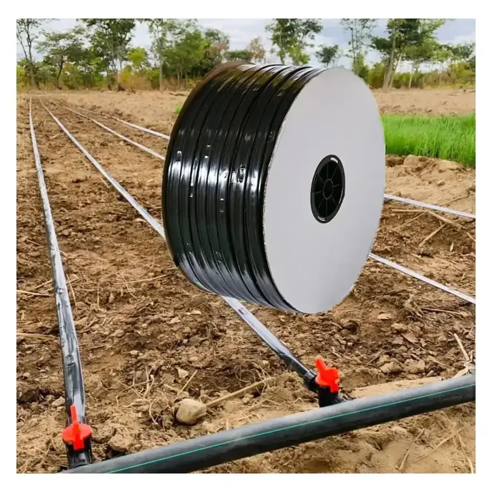 Direct Factory Supply Eco-Friendly Flat Emitter Drip System for Sustainable Agriculture Available at Different Sizes