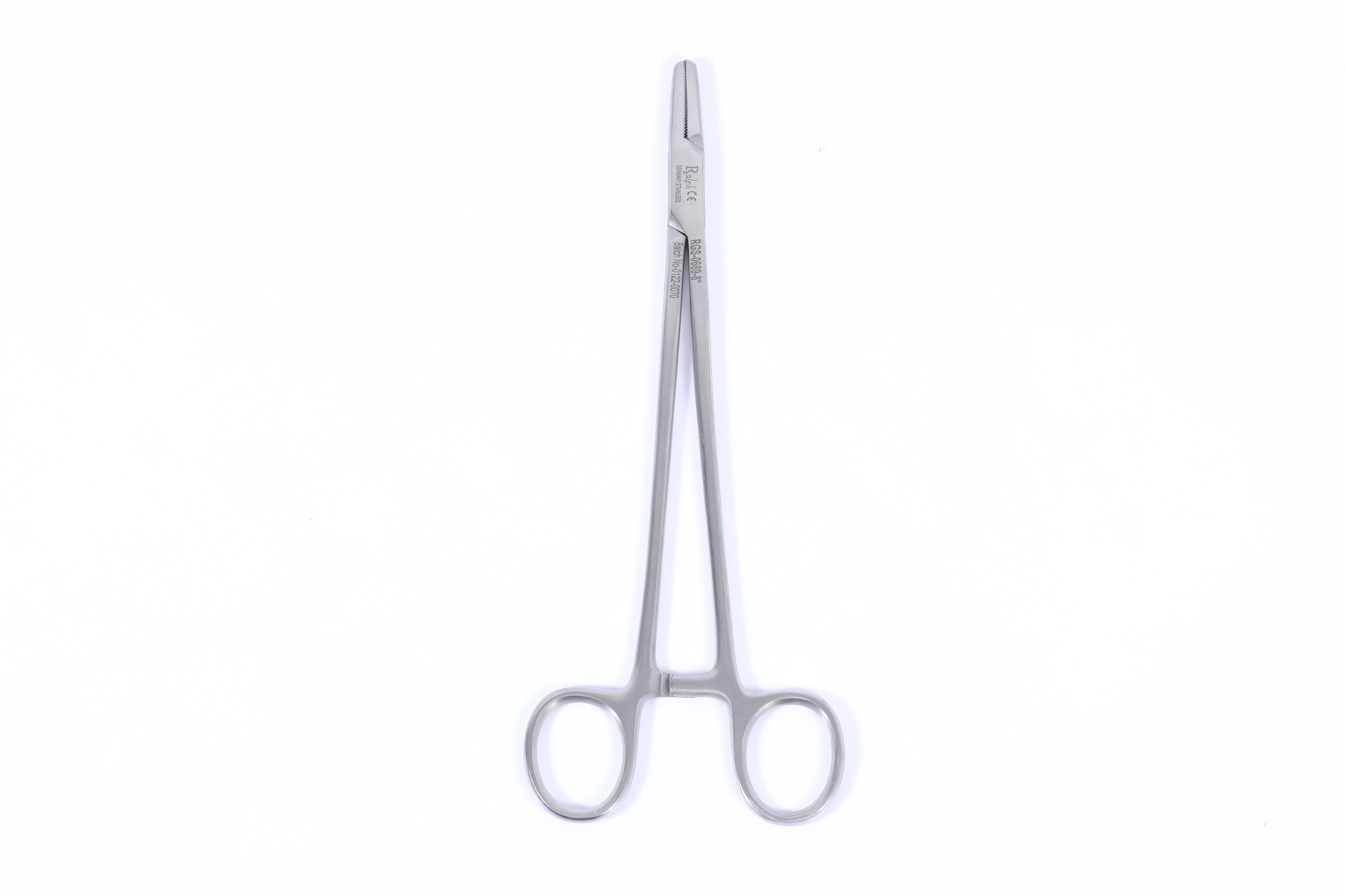 High on Demand MayoHegar Needle Holder 8 inches suitable for Suturing Deep Tissues Available at Wholesale Price