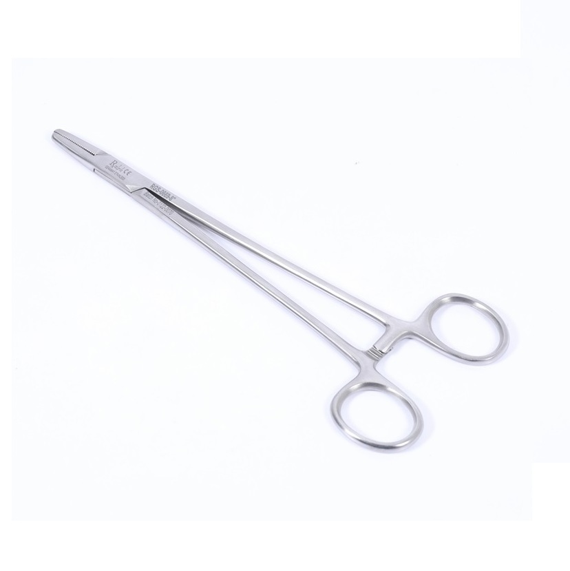 High on Demand MayoHegar Needle Holder 8 inches suitable for Suturing Deep Tissues Available at Wholesale Price