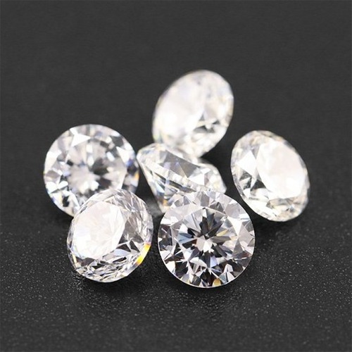 CVD and HPHT lab grown small size star melee cut and polished loose diamond round brilliant cut