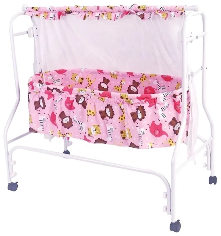 Premium Quality Cozy Comfortable Baby Sleeping Bed Cradle Metal Italian Baby Crib + Sleep Bed + Travel Bed Portable Crib 4550.00