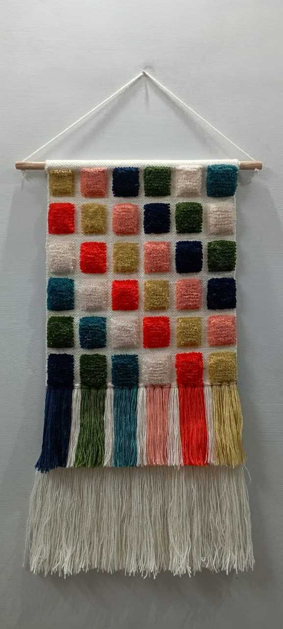 Custom Made Wool Wall Hanging Home Decor Item available at Factory Price