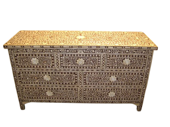 Best Selling Living Room Fish Scale Bone Inlay Chest of Drawers Blanket Chest At Factory price