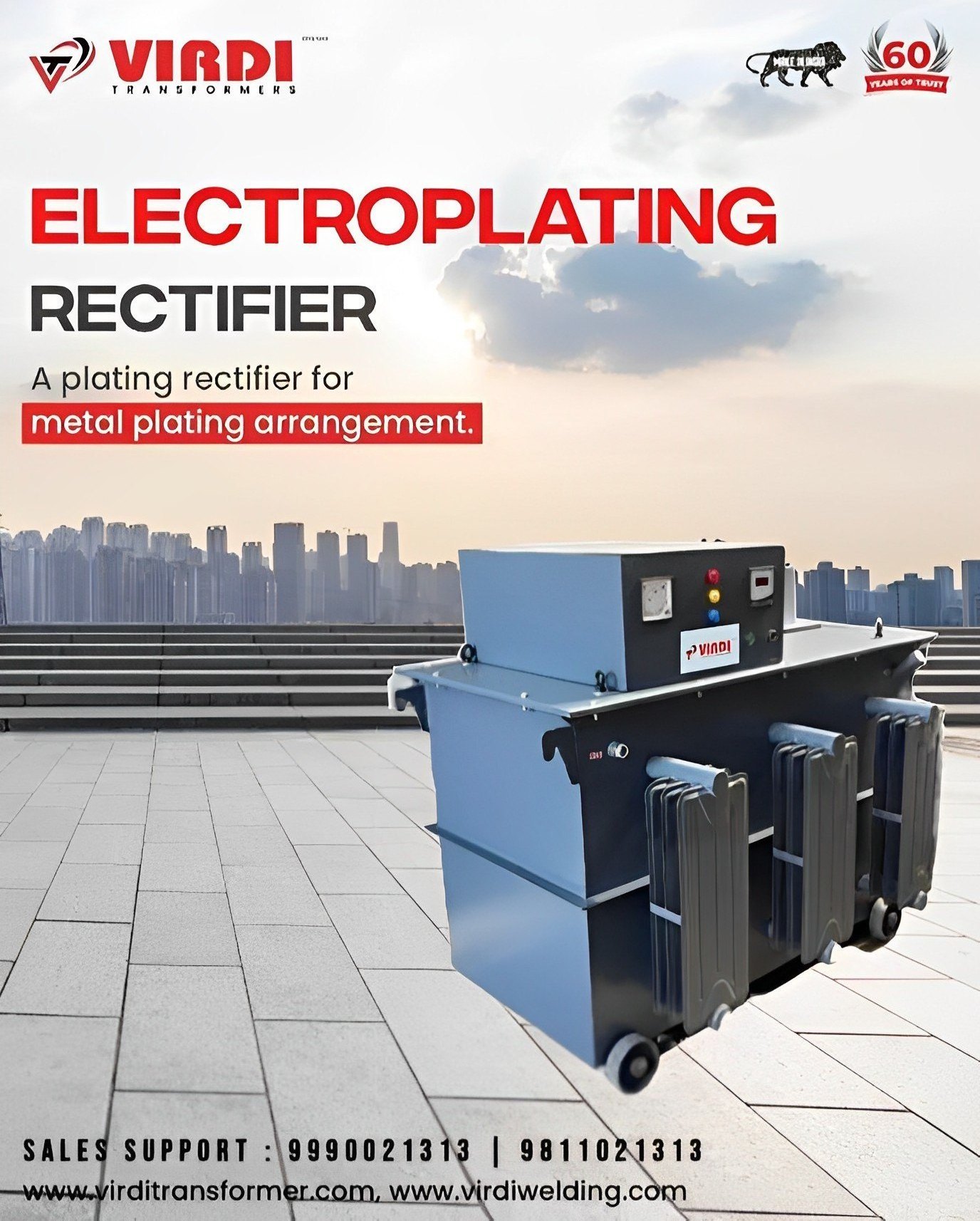 Top Product Single Phase 500 Amps Silicon Electroplating Rectifier DC IGBT type rectifier