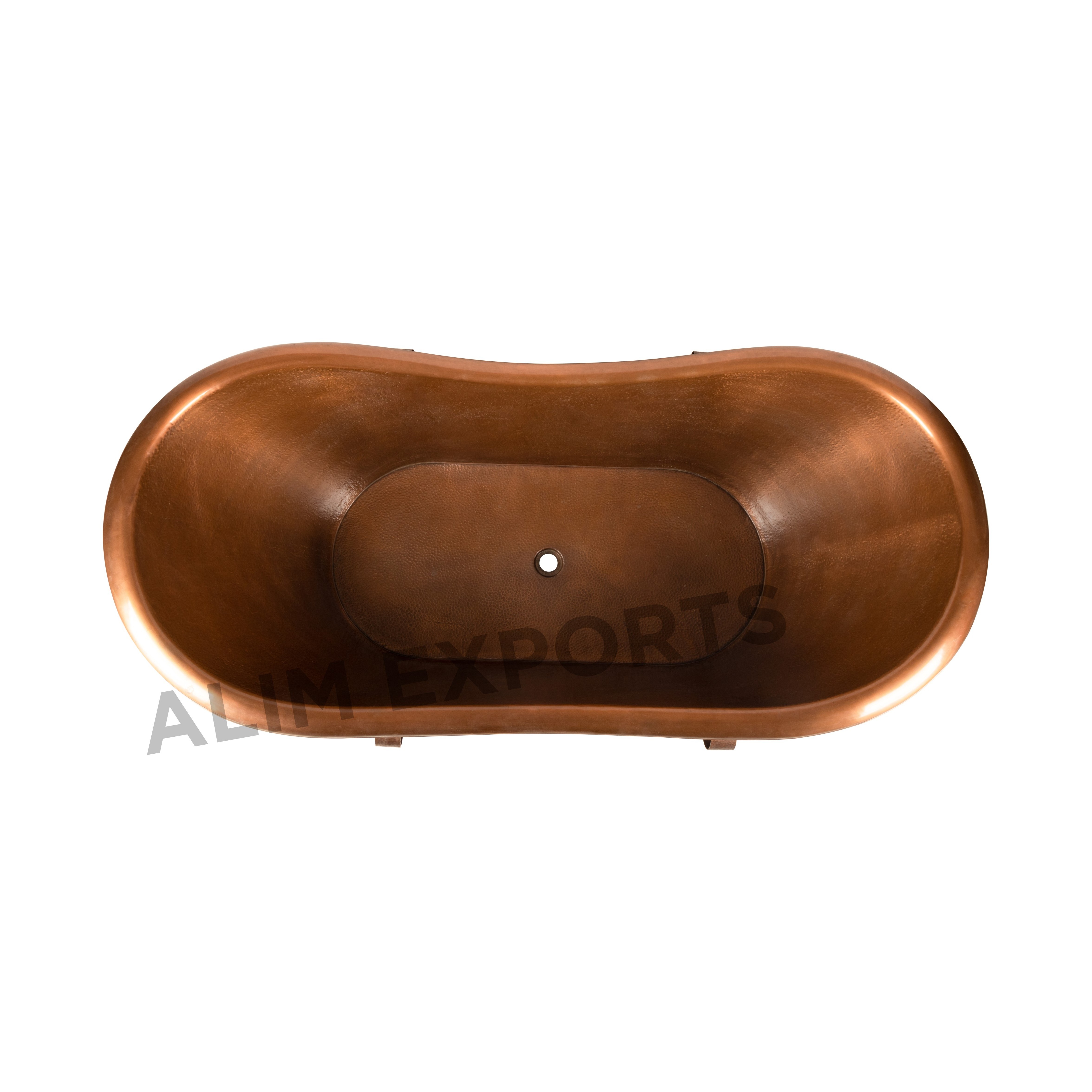 Copper Double-Slipper Tub Beautiful bathrooms Copper bathtubs