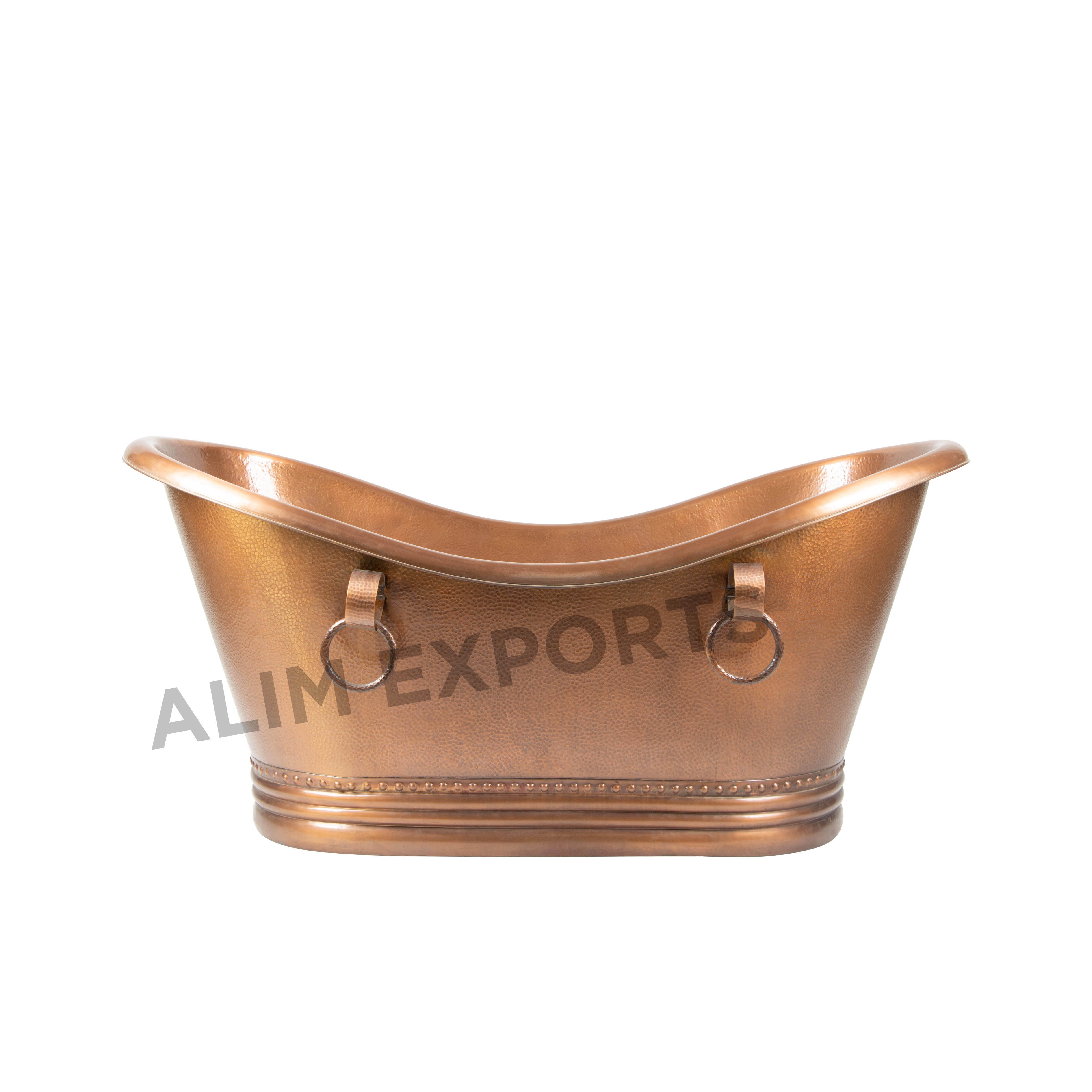 Copper Double-Slipper Tub Beautiful bathrooms Copper bathtubs