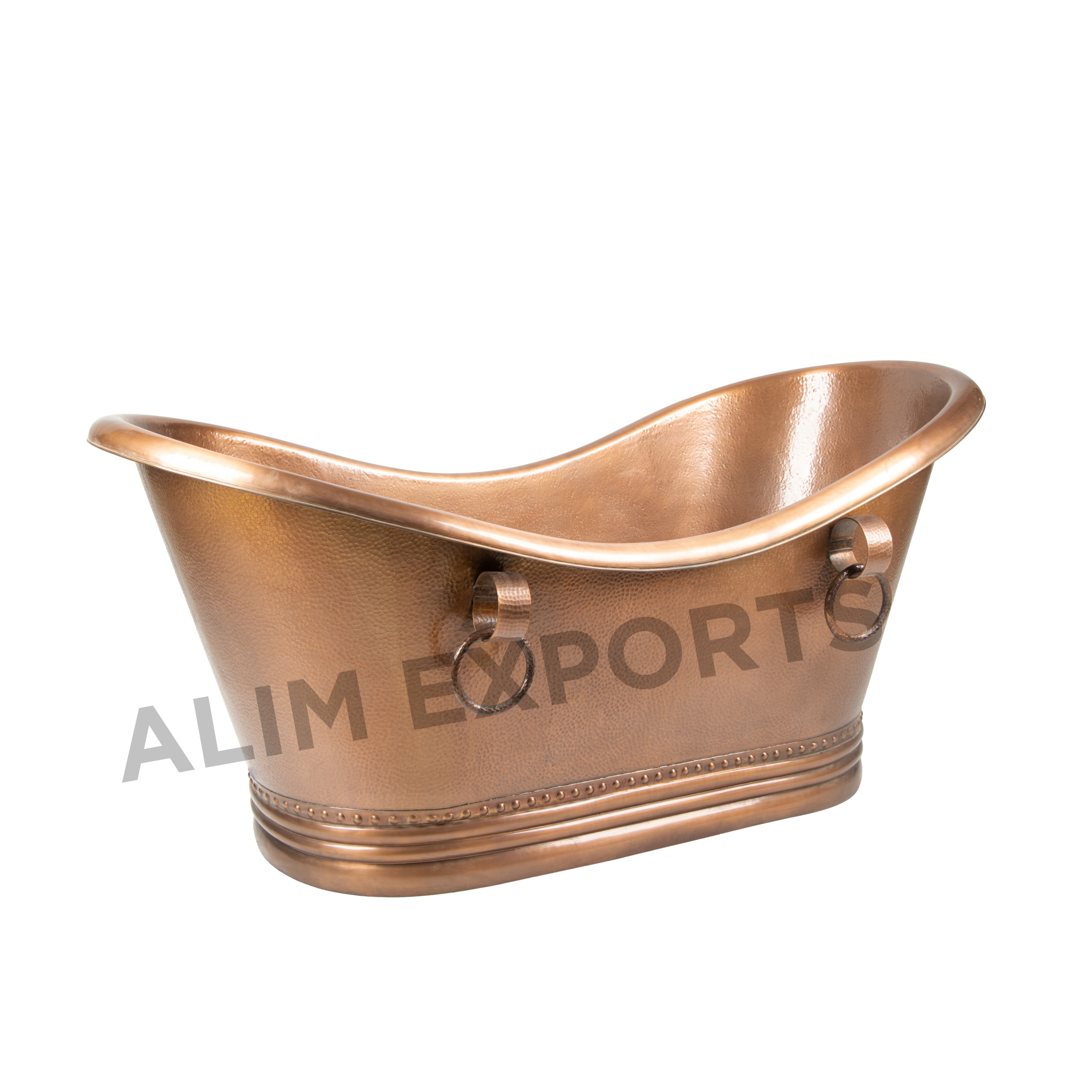 Copper Double-Slipper Tub Beautiful bathrooms Copper bathtubs