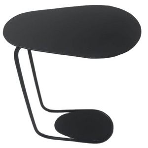 High Quality C- Round Shaped Metal Frame Side Table Living Room Furniture Storage Small Coffee Table For Home Coffee Table