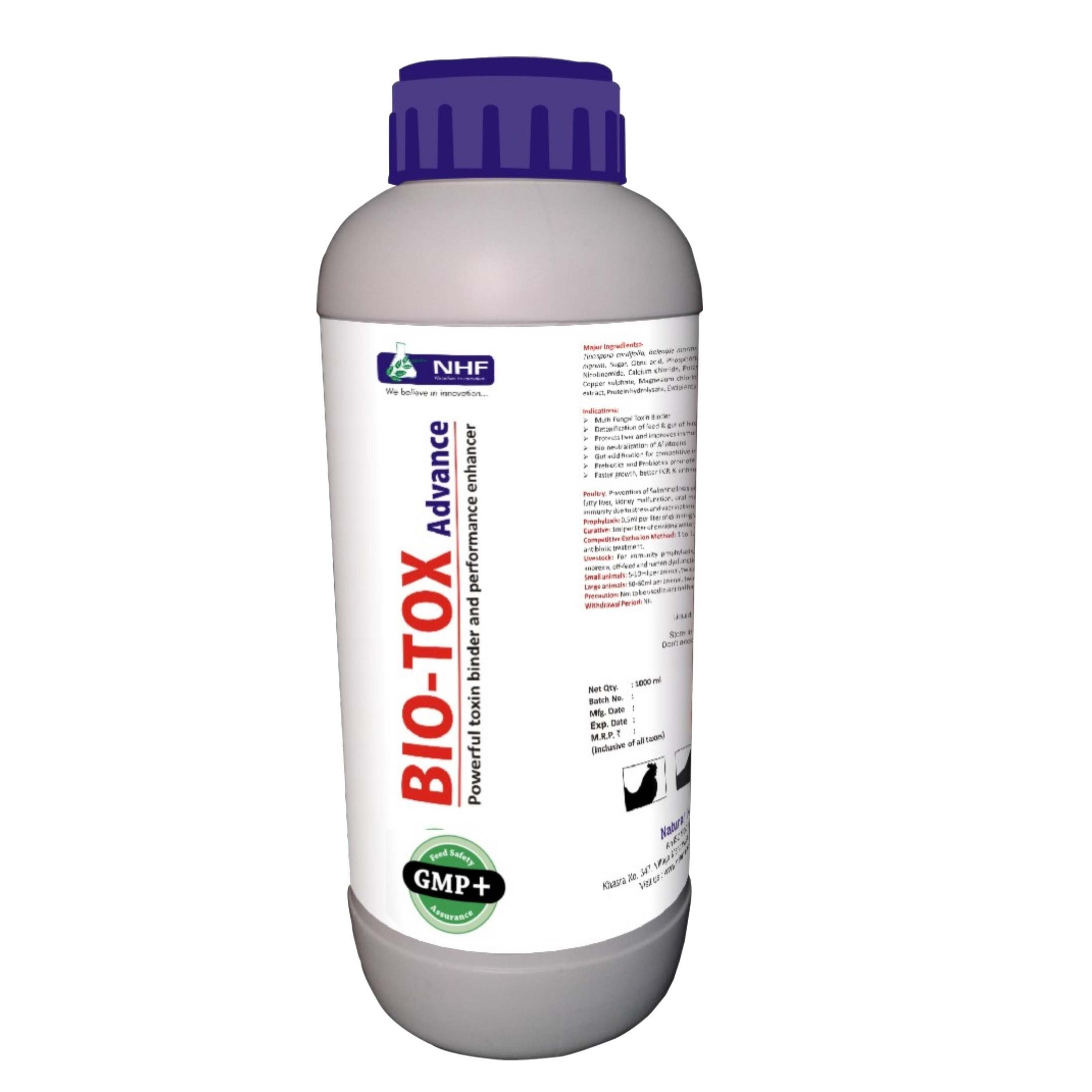 BIO-TOX Advance Toxin Binder with Growth Promoter and vitamins that boosts immunity in fishes