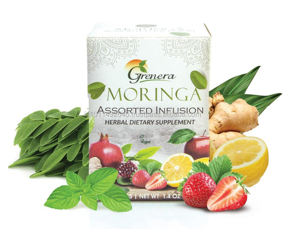 private label slim tea 14 or 28 days detox slimming tea Malunggay Herbal Infusion/Moringa Energy Tea Drink for Healthy Diet