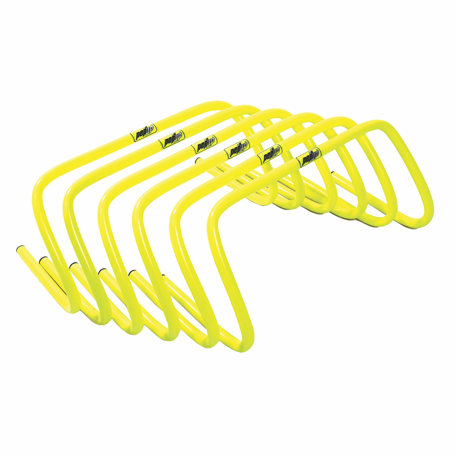 Pepup football soccer training hurdles/speed agility equipment with soccer training hurdles High Visibility Colors Size : 4