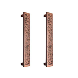 Low Prices Brass Door Pull with Antique Copper Colored 210mm Door Pull 2 Pieces Set For Door Uses By Indian Exporters