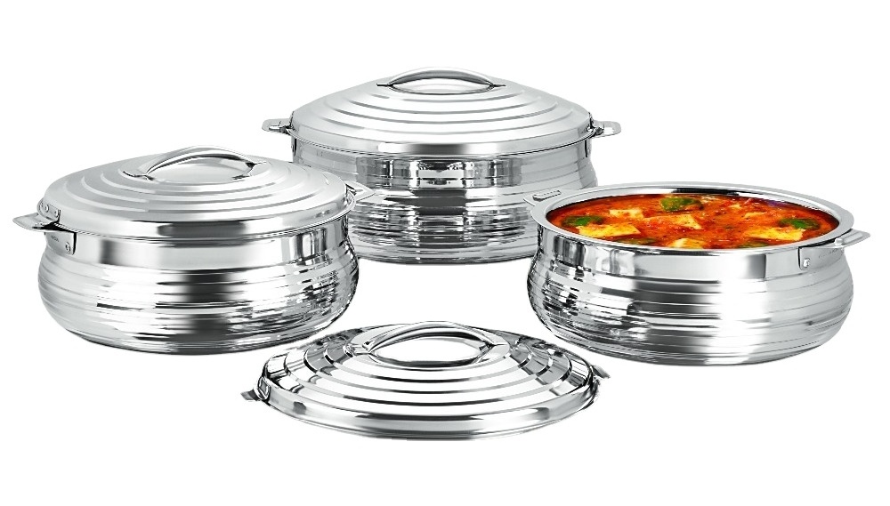 Thickened non stick bottom stainless steel hot pot non magnetic compound bottom cooking pot