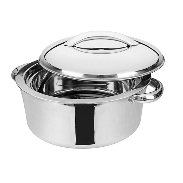 Thickened non stick bottom stainless steel hot pot non magnetic compound bottom cooking pot