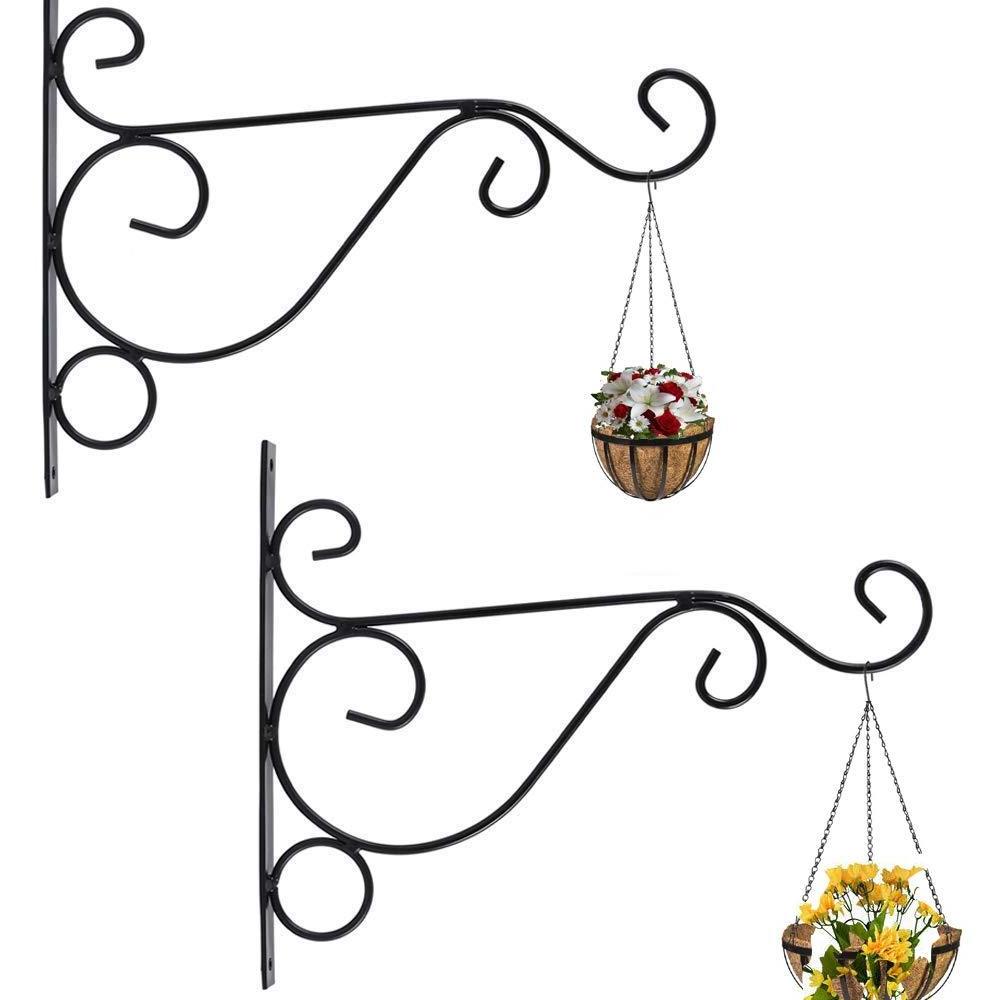 Most Desired Plant Hanger Brackets Wall Mounted Metal Hanging Hooks, Holder for Indoor Outdoor Planters for Export Selling