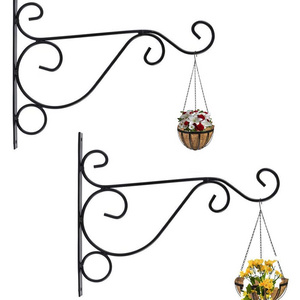 Most Desired Plant Hanger Brackets Wall Mounted Metal Hanging Hooks, Holder for Indoor Outdoor Planters for Export Selling