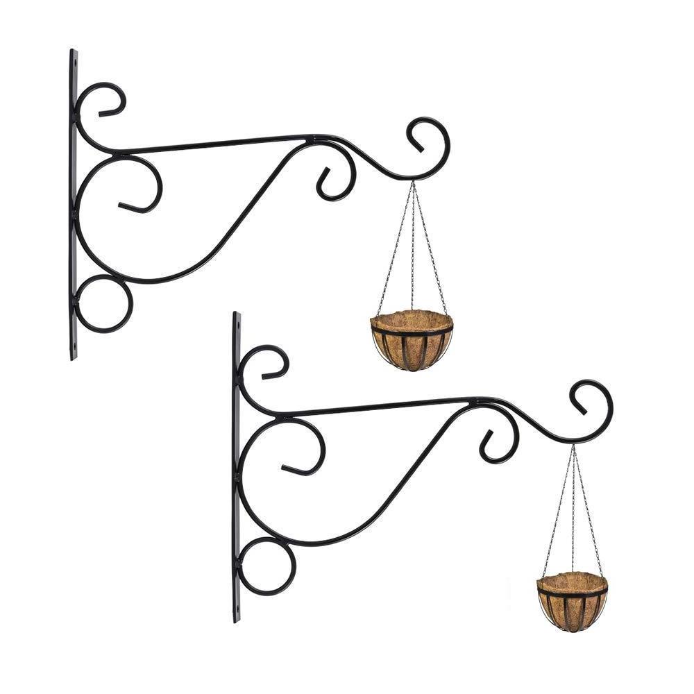 Most Desired Plant Hanger Brackets Wall Mounted Metal Hanging Hooks, Holder for Indoor Outdoor Planters for Export Selling